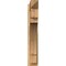 Ekena Millwork Merced Arts & Crafts Rough Sawn Outlooker, Western Red Cedar, 6"W x 30"D x 36"H OUT06X30X36MRC03RWR - alternate 2